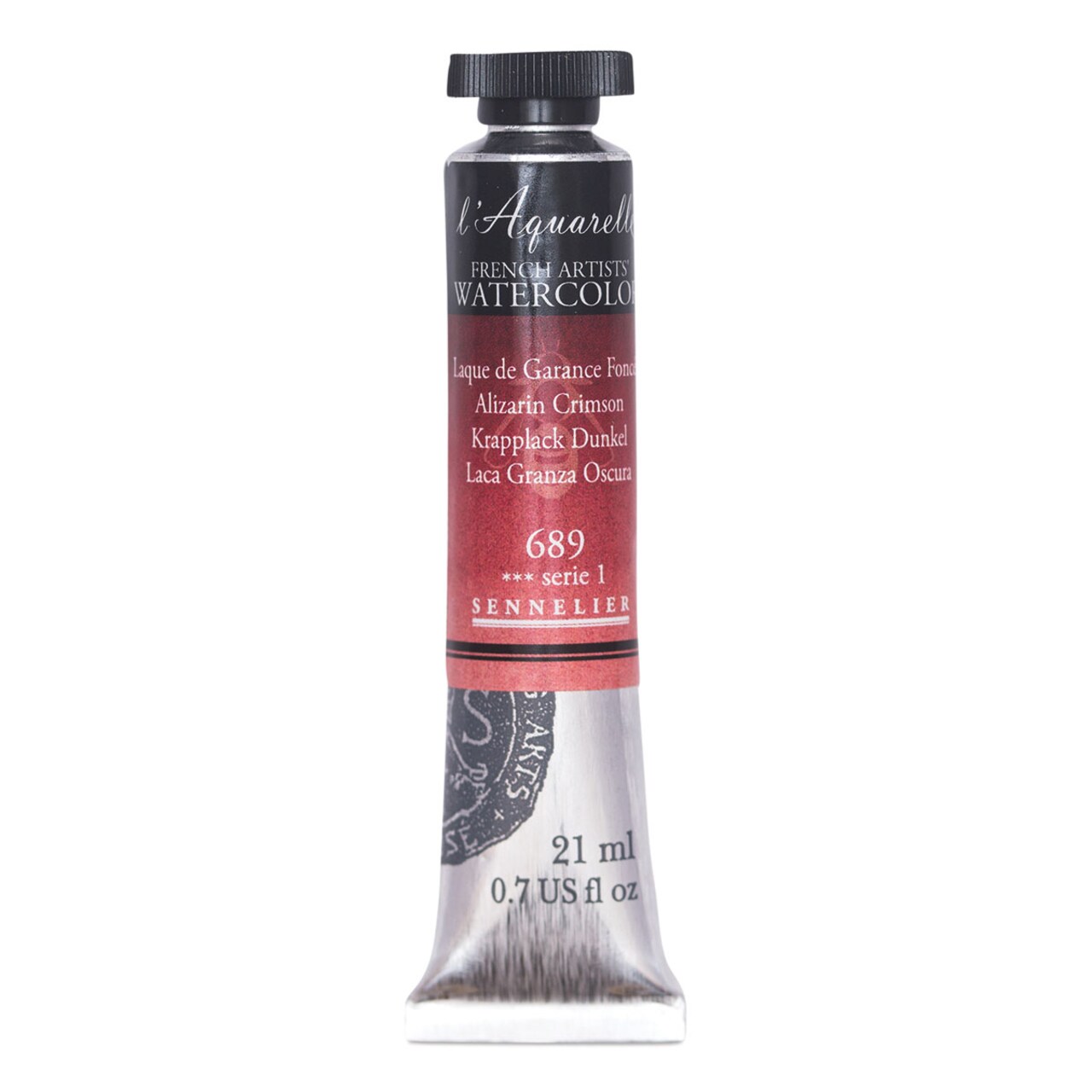 Sennelier French Artists' Watercolor - Alizarin Crimson, 21 ml, Tube